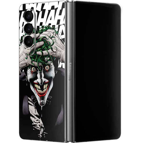 DC Comics The Joker Killing Joke Variant Cover Art by Brian Bolland Galaxy Z Fold4 5G Skin